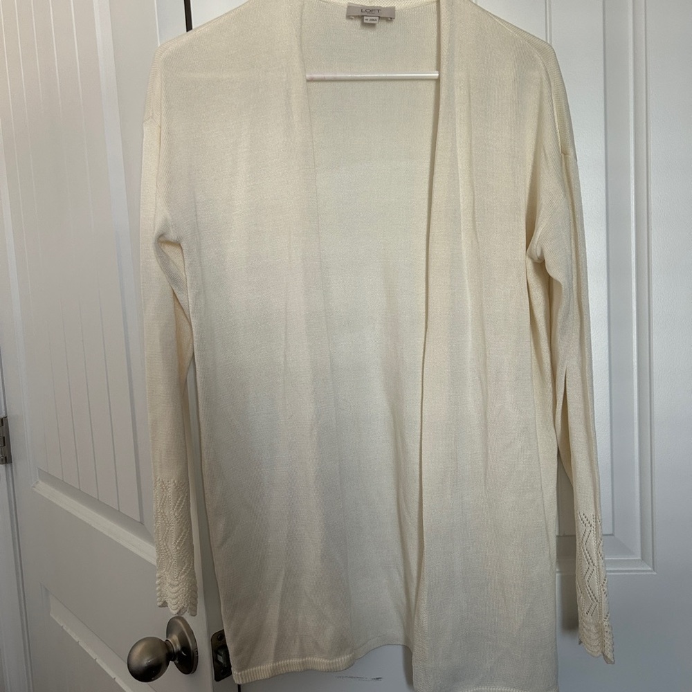 Elegant Cream Women's Sweater